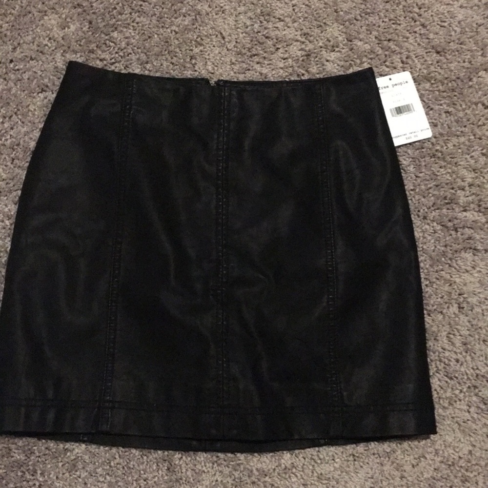 Leather Modern Femme Skirt